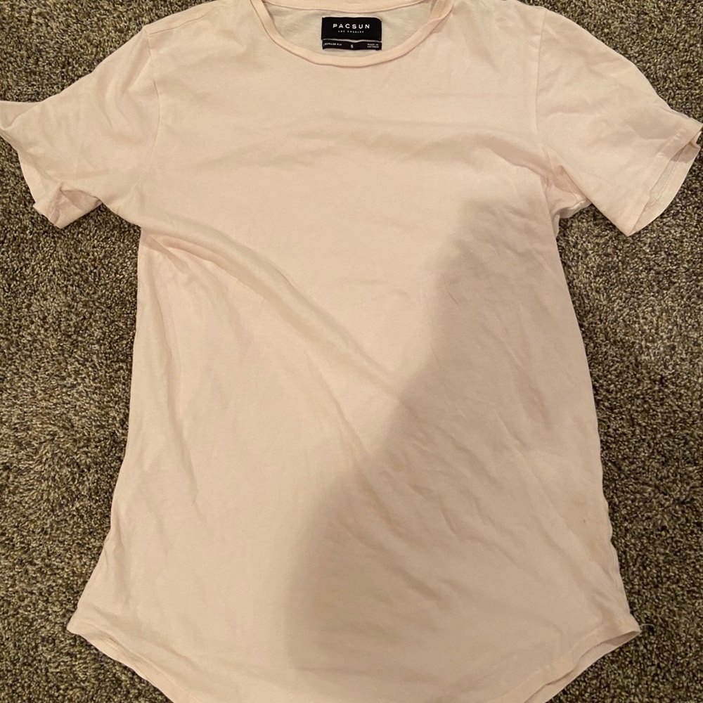 MENS PINK PACSUN SHORRT SLEEVE